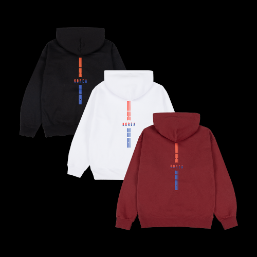 Худи KR с вертикальным принтом (S~2XL)