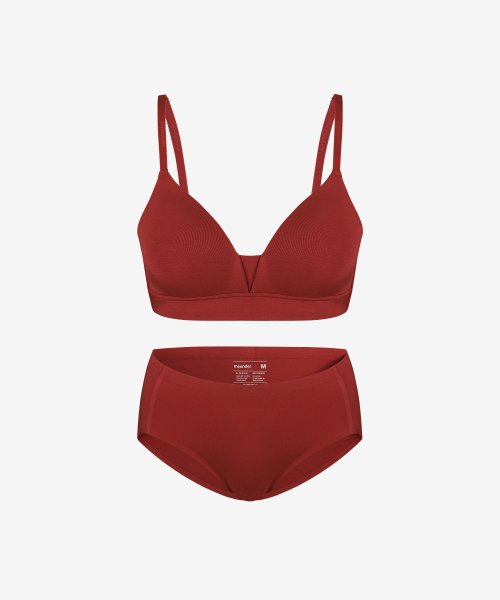 Комплект HOLIDAY EDITION бра и трусики Santa Red_SET