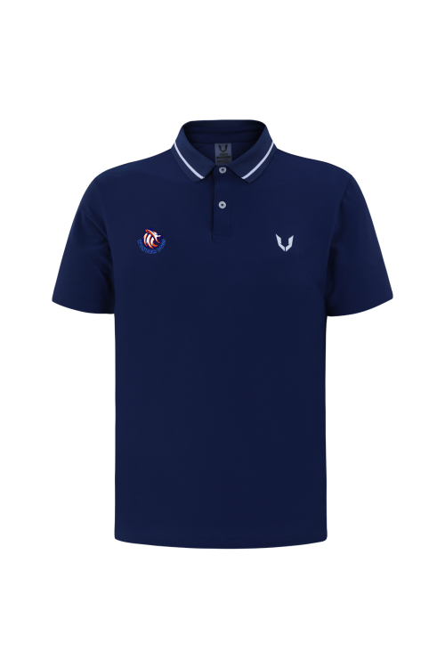 신인감독 김연경() 원더독스 라운드 반소매 카라티 네이비 상품 이미지