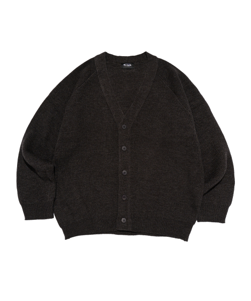 Трикотажный кардиган с V-вырезом Heritage (Charcoal)