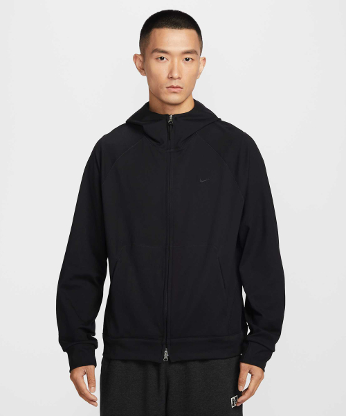 Худи Primary Nano Knit Dri-FIT UV Full-Zip M - Black / II1309-010