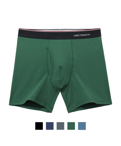 хлопок Boxer Briefs Mens Stretch Trunks