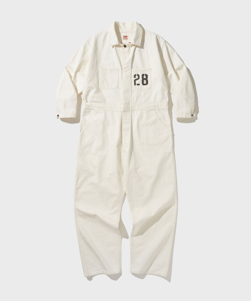 MICKEY MOUSE_RACING COVERALLS [Snow белый]