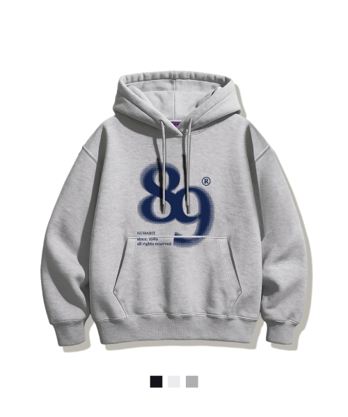 N/H SINCE Balloon Oversized Fleece Hoodie (SVH4-5NH1366)