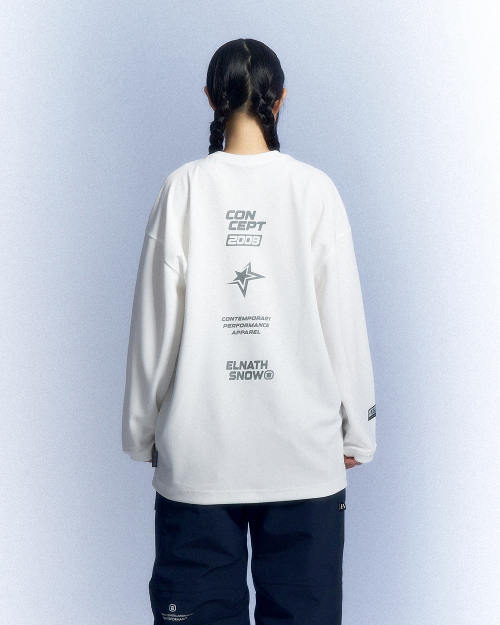 Haas Long Sleeve White