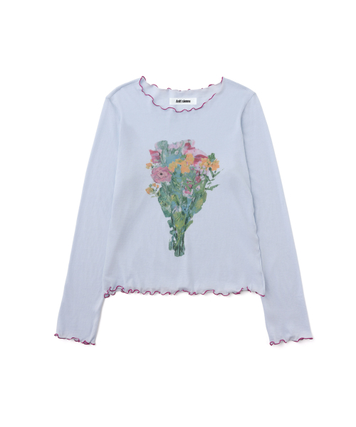 Bouquet Top (Sky Blue)