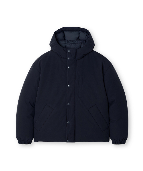 HOODED GOOSE DOWN JUMPER [NAVY]