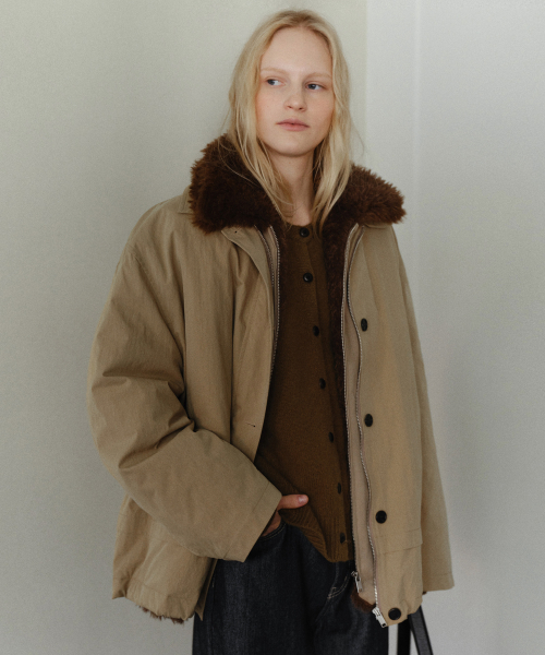 Shearing inner jumper_Beige