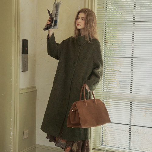 PM_Simple balmacaan coat