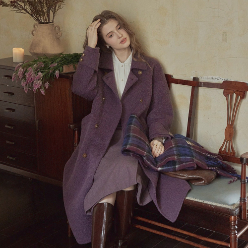 PM_Double breasted woolen coat