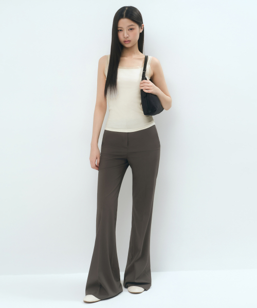 [Cool] Flare [Khaki Brown]