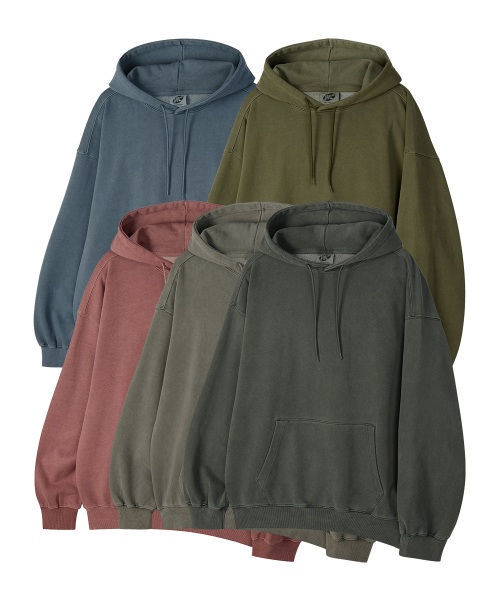 [2PACK] Wild Basic Oversized Hoodie 5_COL