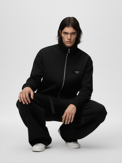 Zip-up (BlackGray)/M254OT07