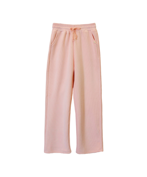 DAILY WARM WIDE PANTS_PINK