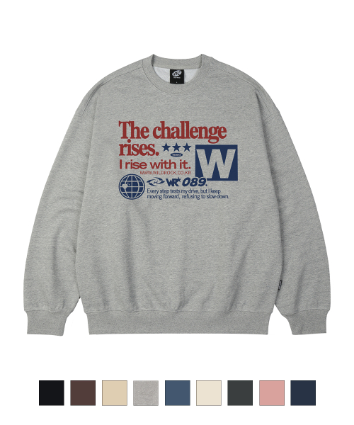 (Fleece) Challenge Oversized _9 COL