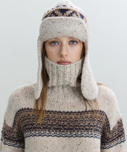 Nordic Trapper Hat [IVORY]