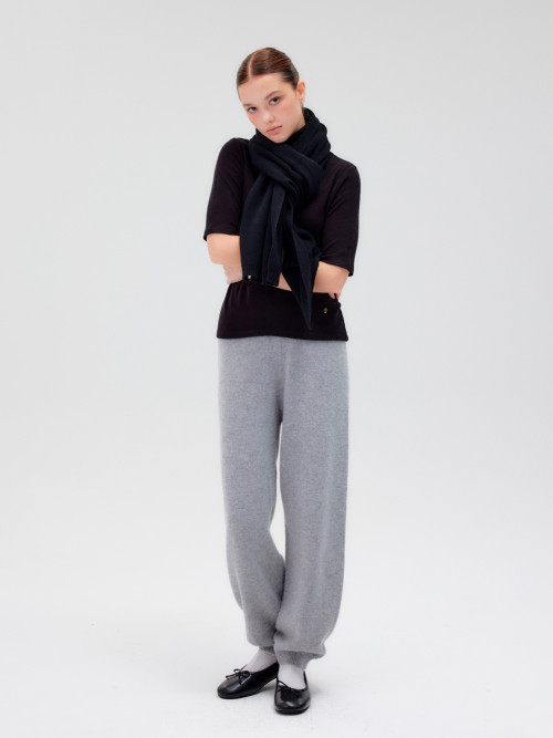 Knit Pants_Gray