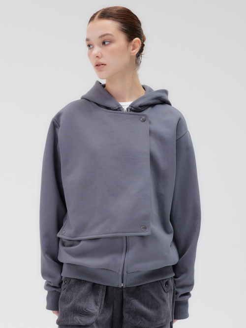 Fleece Zip-up_Gray