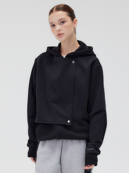Fleece Zip-up_Black