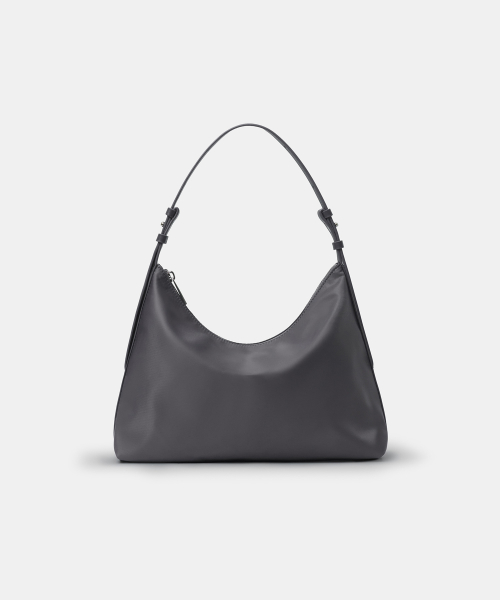 무신사 스탠다드 우먼() 우먼즈 나일론 호보백 [그레이] 상품 이미지