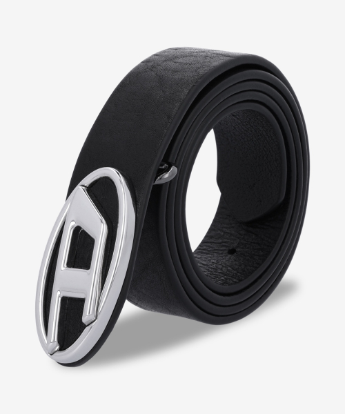 디젤() 오발 D 로고 B 1DR 레이어 벨트 - 블랙 / X09813PR271T8013 상품 이미지