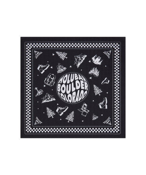 홀루바() Mountaineering Boulder Bandana Black 상품 이미지
