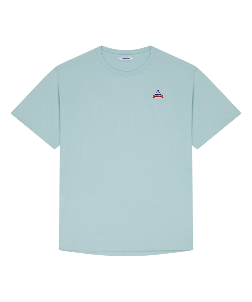 홀루바() Lettering Logo T Shirt Sky Blue 상품 이미지
