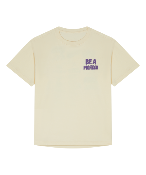 홀루바() Backpacking Graphic T Shirt Off White 상품 이미지