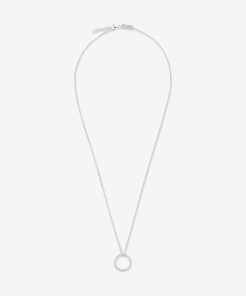 메종 마르지엘라() 로고 레퍼런스 링 3MM 목걸이 - 실버 / SM1UU0066P8865102 상품 이미지