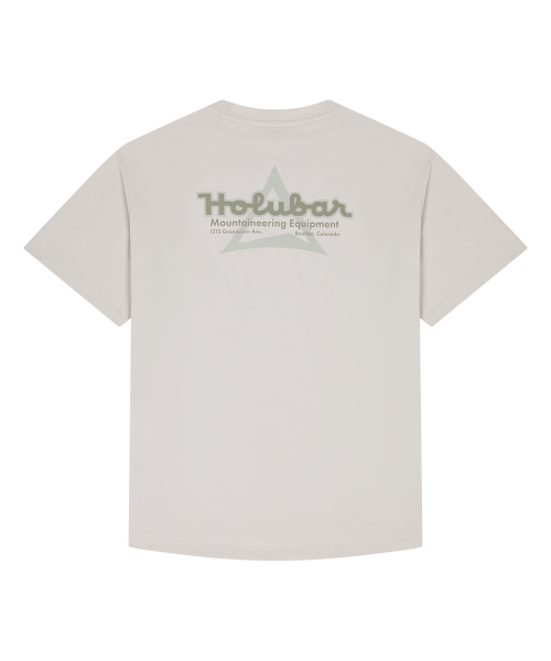홀루바() Flatirons Logo T Shirt Light Beige 상품 이미지