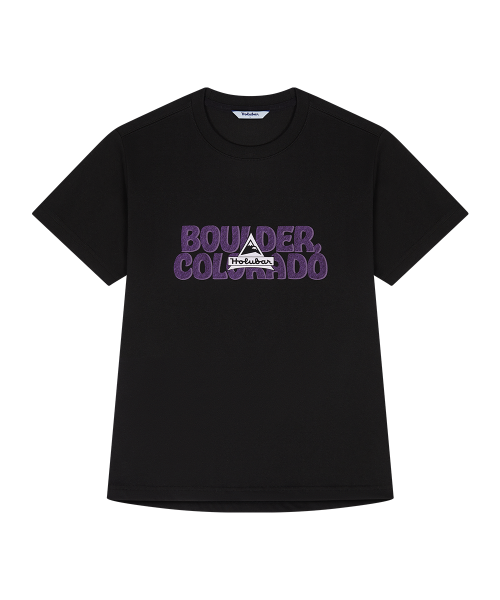 홀루바() Boulder Logo T Shirt W Black 상품 이미지