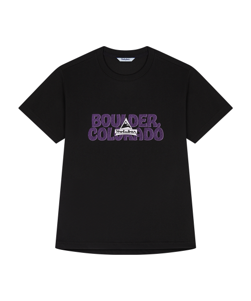 홀루바() Boulder Logo T Shirt W Black 상품 이미지