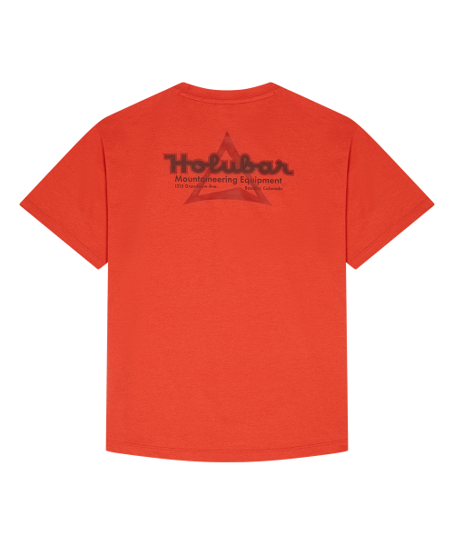 홀루바() Flatirons Logo T Shirt Red 상품 이미지