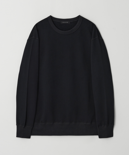 JN343 Essential Crew Neck Sweatshirt - BLACK