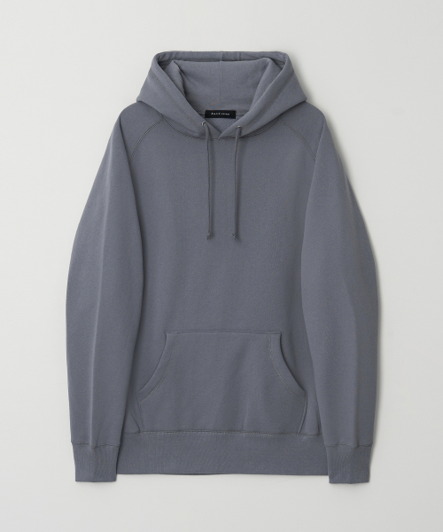 JN345 USA Cotton Reglan Fleece Hoodie - BLUE GREY