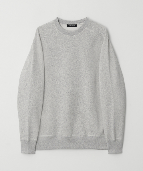 JN346 USA Cotton Reglan Sweatshirt - LIGHT MELANGE