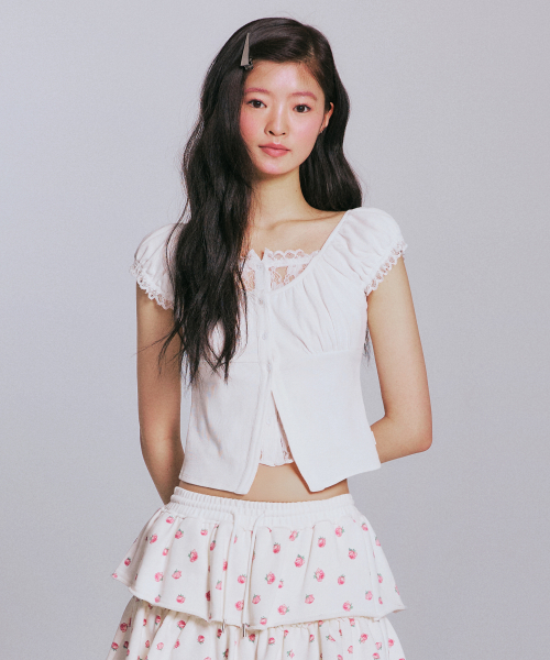 LAYERED BLOUSE_WHITE