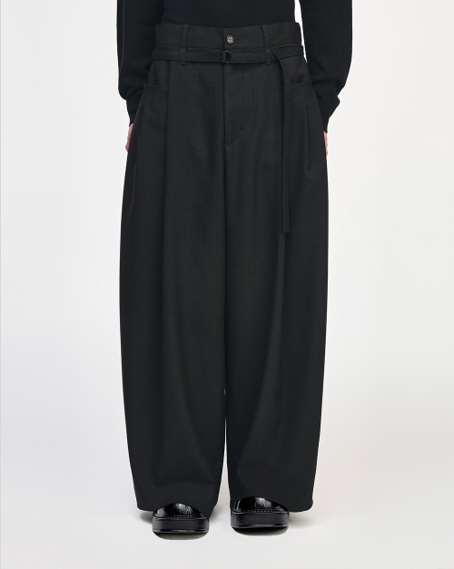 Широкие брюки SONGZIO HOMME Rebel Volume Black SI2PT201BK