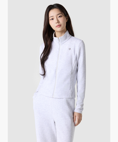 Женская slim-fit зипка Double Tension 2.0 Melange QR122OFT13