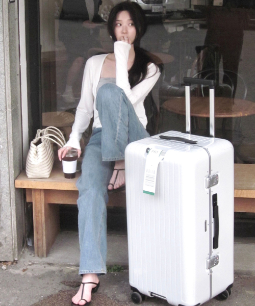 아르모 프레임 캐리어 28인치 미스티 화이트