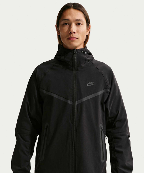 AS M NK DF TCH WVN WR FZ JKT - BLACK/BLACK/BLACK