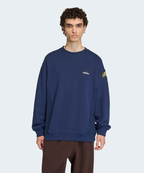 아디다스() 이큅먼트 리브 크루넥 스웨트셔츠 - 나이트인디고 / KB9323 상품 이미지