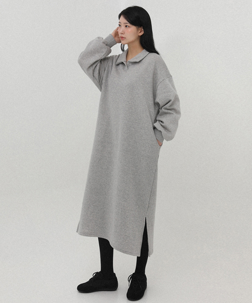[150/160.ver] LONG DRESS.004 -기모안감/2color
