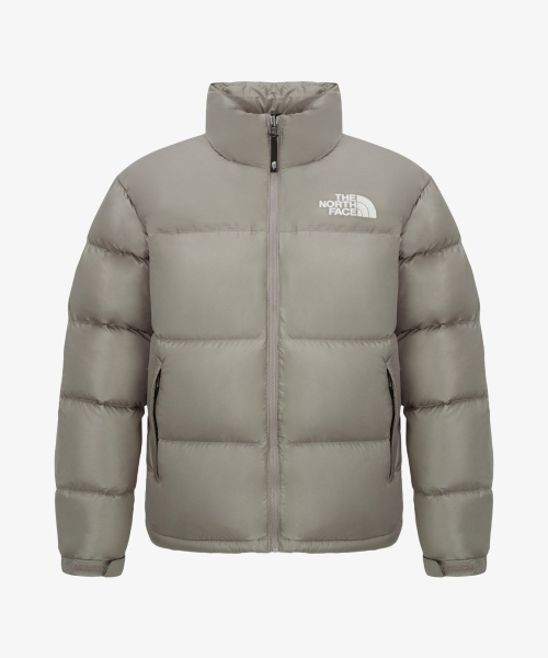 NJ1DR02B Мужской гибридный пуховик Nuptse V2 BEIGE BROWN