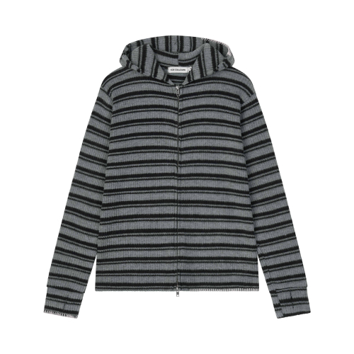 UL KNIT ZIP худи 02 BLACK