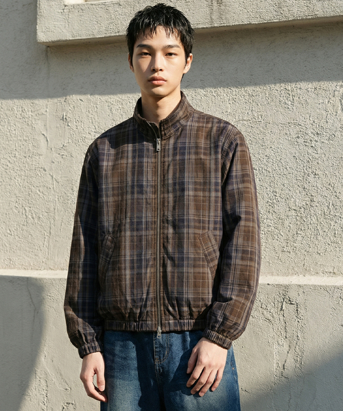 발루트(BALLUTE) REVERSE LINING CHECK ZIP-UP - 사이즈 & 후기 | 무신사