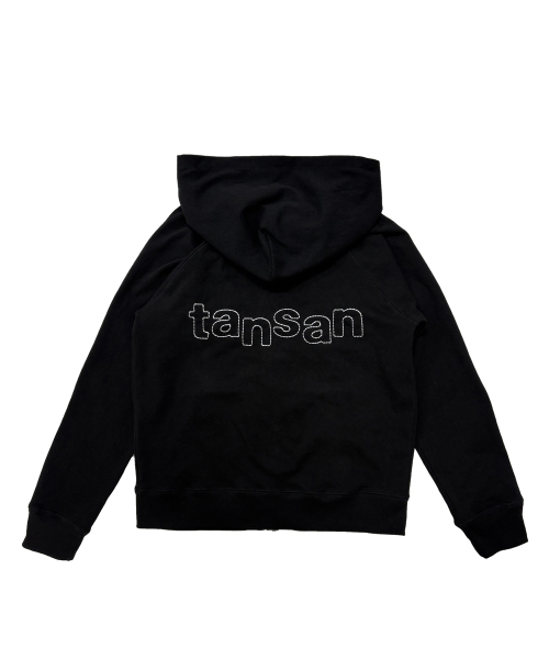 Однотонное худи на молнии Ringer (Black)