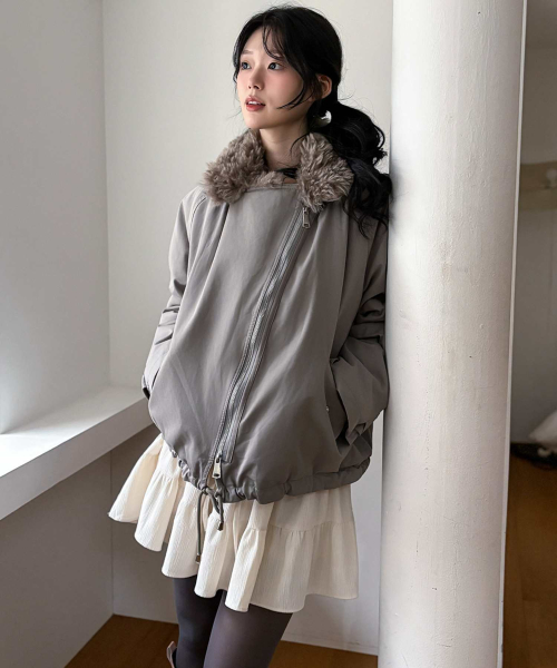 Soft Curl Fur куртка