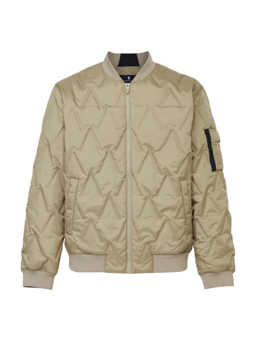 Бомбер CO Essential стеганый бежевый M _Beige