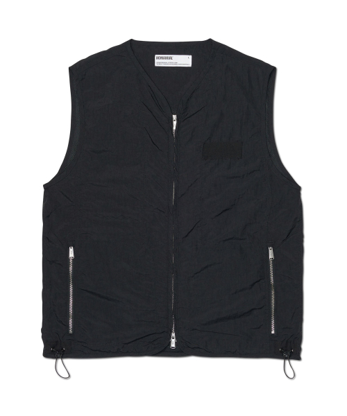 GRAPHIC NYLON жилет - BLACK
